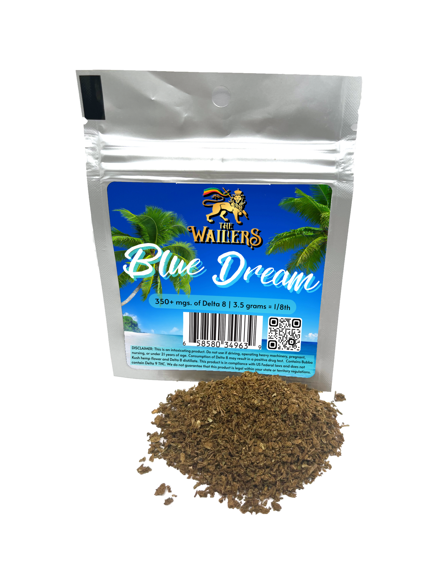 The Wailers Blue Dream 3.5 grams Ground Flower