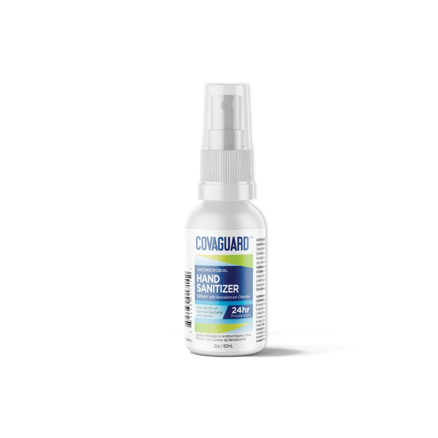 CovaGuard™ Antimicrobial Hand Sanitizer Spray - 2 oz